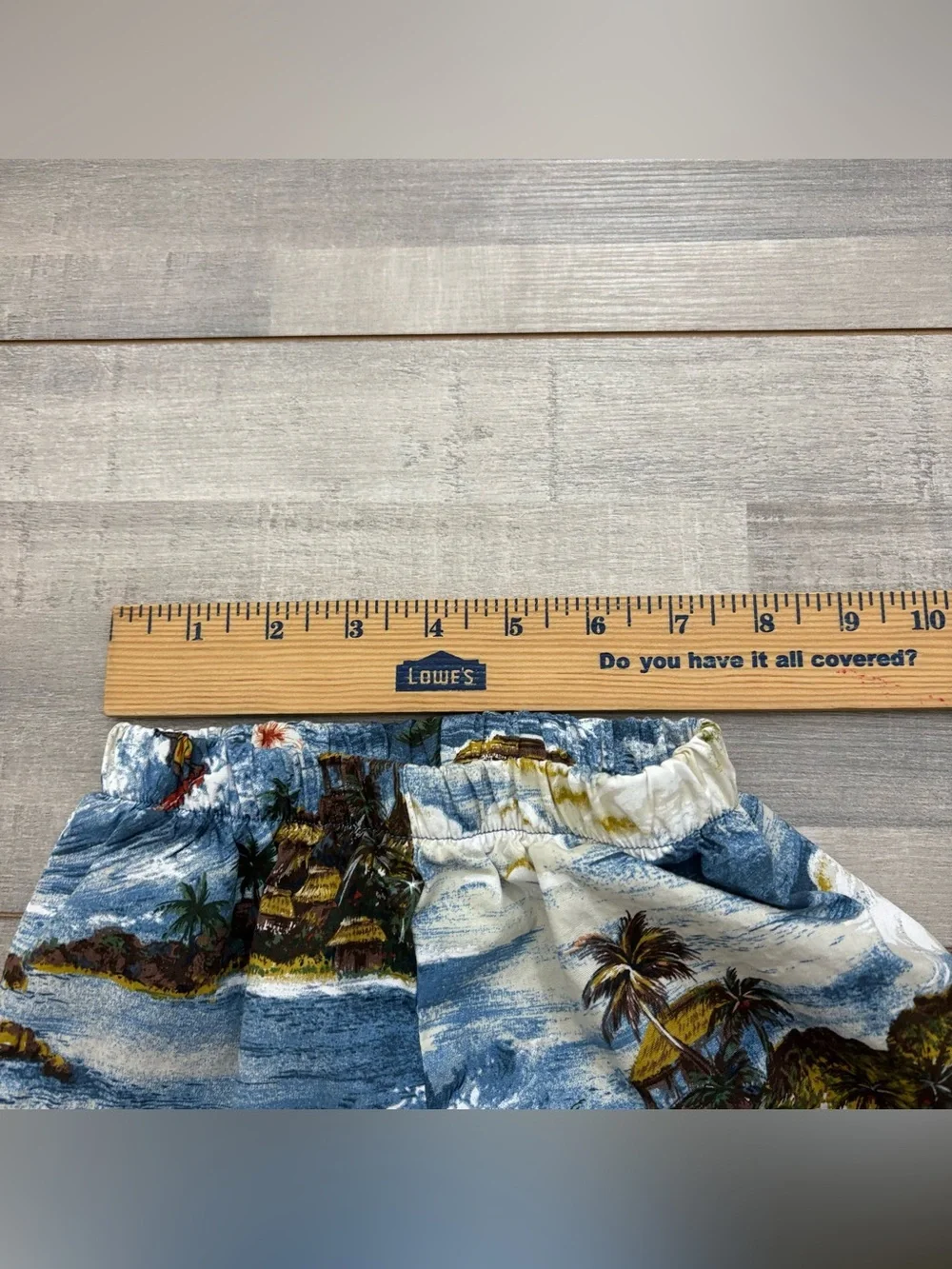 Vintage Nui Nalu Kids Size 2 Tropical Hawaiian Surf Shirt Shorts Set 100% cotton